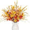 12-Pack Artificial Fall Floral Picks – 17" Autumn Stems for Thanksgiving & Harvest Centerpieces - Image 5