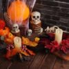 500 PCS Artificial Maple Leaves – Mixed Fall Colors for Weddings, Events, Thanksgiving, Scrapbooking & Home Decor - Image 2