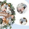 24" Pumpkin & Hydrangea Fall Wreath – Autumn Front Door Decor for Indoor & Outdoor Welcome Display - Image 5