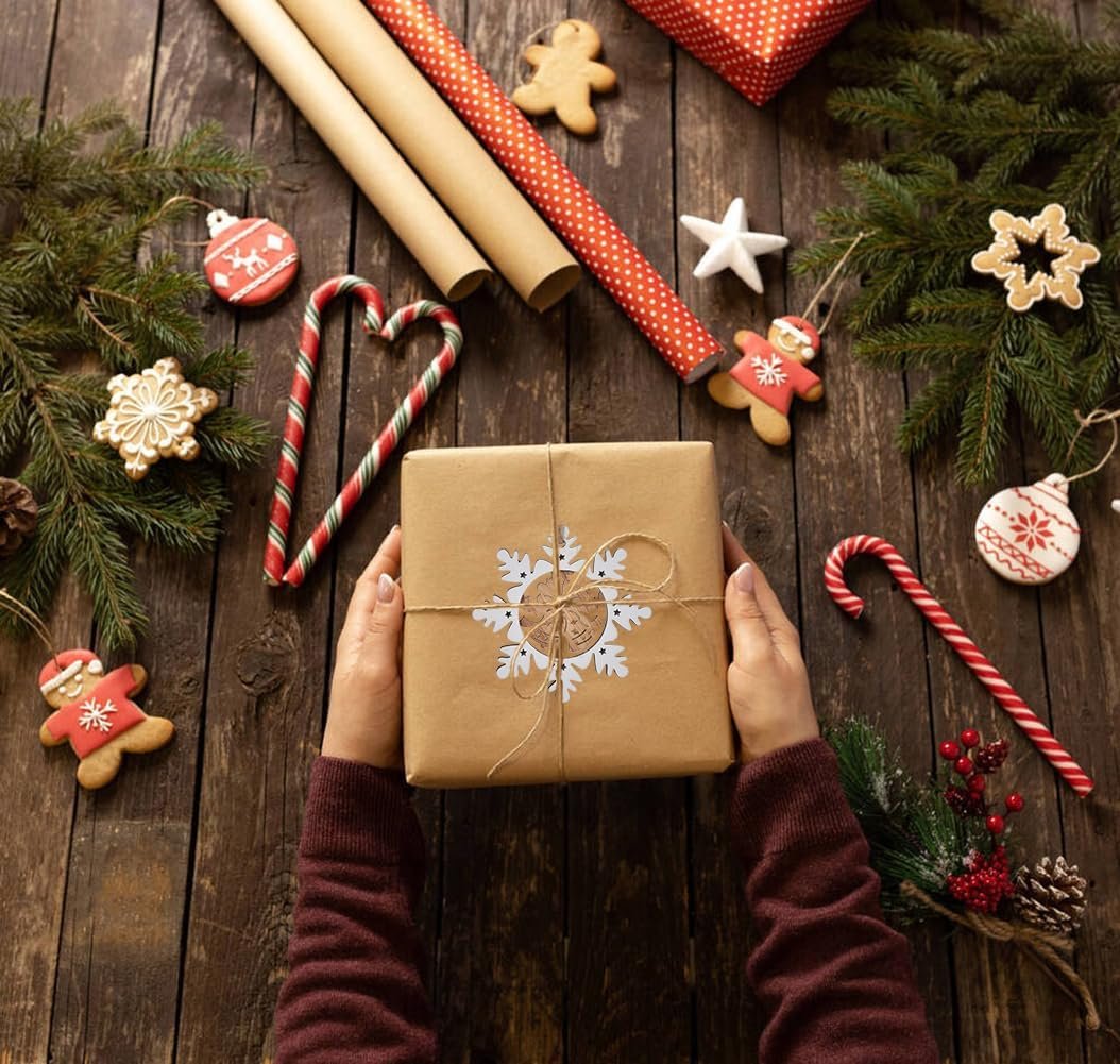 27-Pc Wooden Christmas Ornaments – Farmhouse 3D Holiday Decor - Image 2