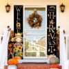 Fall Porch Banner – Scarecrow & Pumpkin Sign for Thanksgiving Decor - Image 2