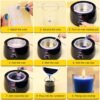 43 PCS Candle Making Kit for Adults – Complete DIY Set with Wax Melter, Scents, Dyes, Jars & Wicks - Image 4