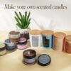 Deluxe DIY Soy Candle Making Kit – Wax Melter, 10 Jars, Fragrance Oils, Dyes & Soy Wax Starter Set - Image 3