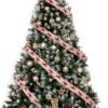 73 Pcs Champagne Shatterproof Christmas Ornaments – Luxury Tree Decoration Set in Reusable Gift Box - Image 2