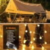 33FT 100 LED Globe String Lights – Warm White with Remote & 8 Modes for Indoor/Outdoor Decor - Image 3