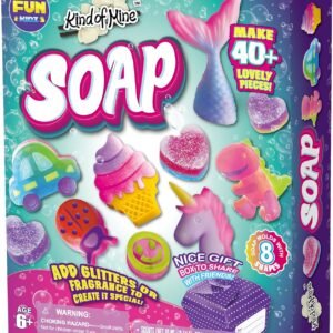 DIY Soap Making Kit for Kids – Creative STEM Craft Activity & Science Experiment – Perfect Gift for Girls & Boys of All Ages