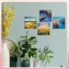 100-Pack Mini 4"x4" Canvas Panels – Cotton Acid-Free Boards for Acrylic, Oil & Watercolor Painting - Image 2