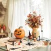 4 PCS Fall Floral Stems – 19.5" Artificial Red Berry, Maple Leaf & Pumpkin Branches for Autumn Home, Holiday, Wedding, and Vase Decor - Image 2