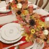 6 Ft Fall Garland with Leaves, Pumpkins & LED Lights – Thanksgiving & Halloween Decor - Image 3