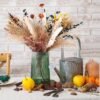 90 PCS Fall Dried Pampas Grass Bouquet – Autumn Floral Stems for Boho Weddings, Thanksgiving Centerpieces, Home & Table Decorations - Image 2