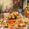 500 Pcs Artificial Fall Leaves – Mixed Color Maple Leaves for Thanksgiving, Table, Wedding, Party & Craft Decorations - Image 3