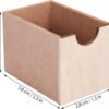 Unfinished Wooden Advent Calendar House – 13.1" DIY Christmas Countdown with 24 Fillable Drawers - Image 2