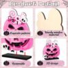 5 Pcs Halloween Table Signs – Happy Boo Day with Gnome, Cat, Pumpkin & Ghost Decor - Image 4