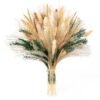 100 PCS Dried Fall Pampas Grass Bouquet – Reed Grass & Rabbit Tail Stems for Boho Home, Farmhouse, Wedding & Party Centerpieces - Image 5