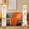 Hello Fall Porch Banner – Autumn Harvest Pumpkin & Maple Leaves Welcome Sign for Thanksgiving (Indoor/Outdoor) - Image 3