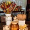 100 PCS Fall Dried Flower Bouquet – Pampas Grass, Wheat, Bunny Tails for Autumn, Boho Wedding & Home Decor - Image 4