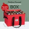 Christmas Ornament Storage Container – Holds Up to 96 Ornaments with Adjustable Dividers - Image 4