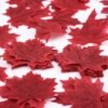 300 Pcs Artificial Fall Maple Leaves – Multicolor Autumn Leaves for Weddings, Crafts, Thanksgiving & Decorations - Image 3