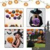 12 Pcs 12" Halloween Jack-O’-Lantern Paper Lanterns – Pumpkin, Spider & Skeleton Hanging Decor - Image 3