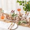 2 Pack 6ft Fall Garlands with White Pumpkins & Maple Leaves – Autumn Decor for Thanksgiving, Mantel & More - Image 4
