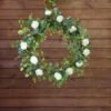 5.9FT Artificial Eucalyptus & Rose Garland – Faux Floral Greenery for Table, Mantle, Wedding & Home Decor - Image 2