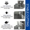 Corner Rounder Cutter Machine – Precision Edge Trimmer for Paper, Cardstock & Plastic Cards – Perfect for Office & Craft Projects - Image 3