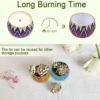 4 Pack Scented Candle Gift Set – 8% Essential Oil Aromatherapy Candles for Stress Relief & Gifting - Image 4
