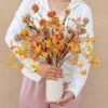 12-Pack Fall Floral Picks – 17" Artificial Autumn Flower Stems for Vases & Centerpieces - Image 4
