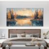 29" x 58" Vintage Nature Landscape Canvas Wall Art – Large Decor for Living Room & Office - Image 2