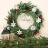 16-Pack White Wooden Snowflake Ornaments, 3" – Winter Christmas Tree & Garland Decorations, 8 Styles - Image 2