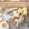 Boho Dried Pampas Grass Arrangement – Rustic Table Centerpiece for Weddings & Home Decor - Image 2