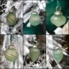 12 Pcs Mercury Glass Finial Ornaments – Small Soda Glass, Distressed Antique-Style Christmas Tree Decorations (1.3–2") - Image 4