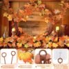 6 Pack Fall Garlands (35.4FT) – Colorful Autumn Decor for Mantle, Thanksgiving, Halloween & Harvest Parties - Image 4