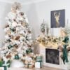 12 Pcs Mercury Glass Finial Ornaments – Small Soda Glass, Distressed Antique-Style Christmas Tree Decorations (1.3–2") - Image 2