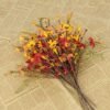 12-Pack Artificial Fall Floral Picks – 17" Autumn Stems for Thanksgiving & Harvest Centerpieces - Image 3