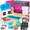 Soap Making Kit – Includes Melt & Pour Base, Cutting Box, Molds & Fragrances for DIY Soap Crafting - Image 5