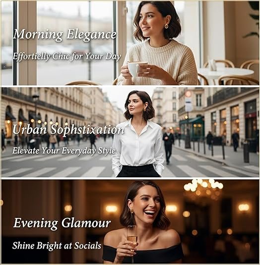 Chunky Gold Tiger Eye Stud Earrings for Women - Image 4